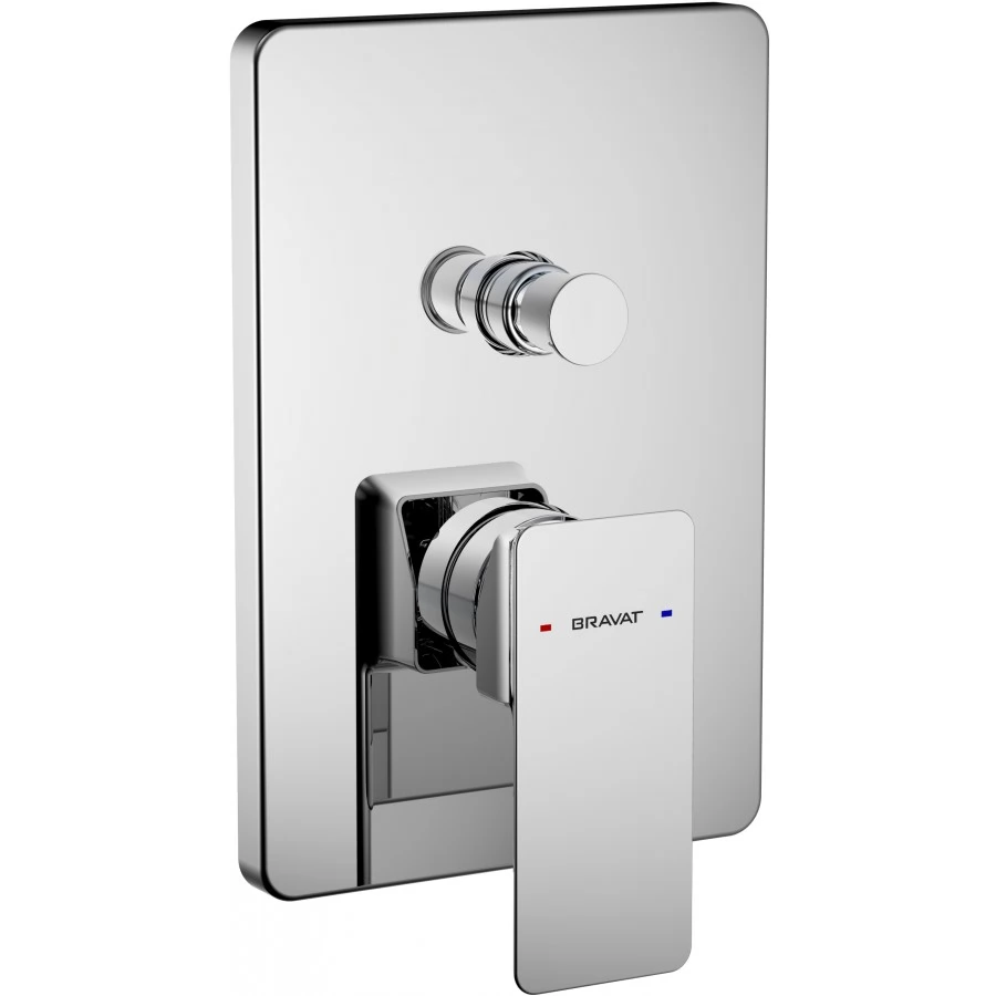 Смеситель Bravat Phillis PB856101CP-2-ENG для ванны с душем