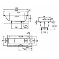 Стальная ванна Kaldewei Advantage Saniform Plus 371-1 с покрытием Easy-Clean 170x73. Фото 7