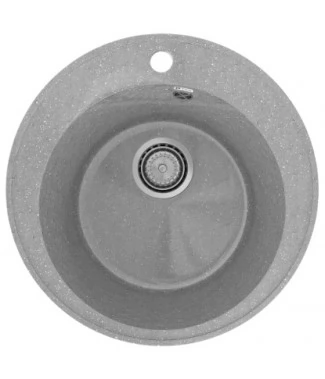 Кухонная мойка Practik PR-475-003 без сифона, светло-серый