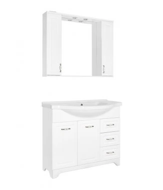 Комплект мебели Style Line Олеандр-2 100 Люкс, белый