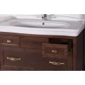 Тумба с раковиной ASB-Woodline Модерн 105 Антикварный орех. Фото 8