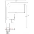 Смеситель Agger Strong A1400100 для кухонной мойки. Фото 1