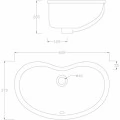 Раковина ArtCeram Idea IDL001. Фото 2