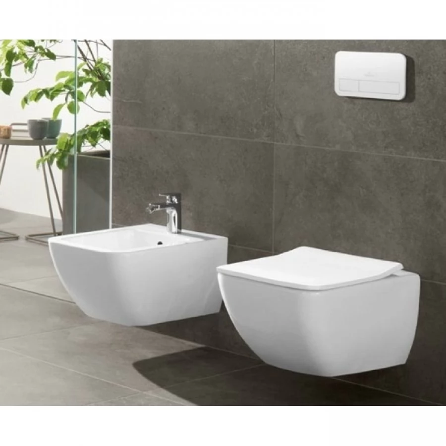 Биде подвесное Villeroy & Boch Venticello 4411 0001 alpin. Фото 2