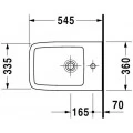 Биде подвесное Duravit Puravida 2247150000. Фото 1