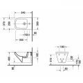 Биде подвесное Duravit DuraStyle 228215. Фото 2