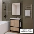 Комплект мебели Velvex Klaufs 60.1Y черная, шатанэ, подвесная. Фото 1