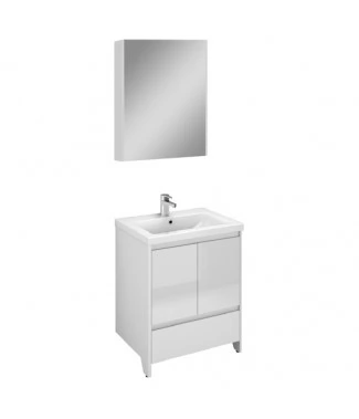 Комплект мебели Velvex Klaufs 60.2D.1Y белая, напольная