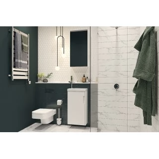 Комплект мебели Velvex Klaufs 40.1D белый глянец