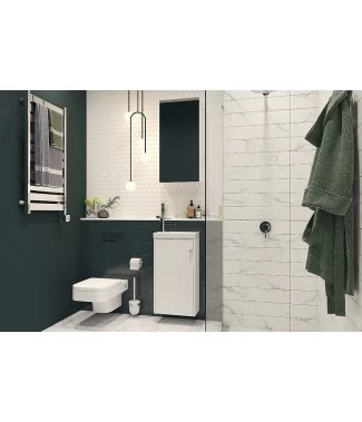 Комплект мебели Velvex Klaufs 40.1D белый глянец