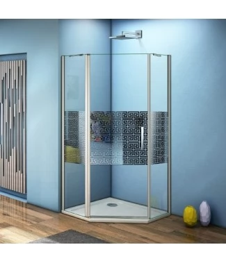 Душевой уголок Good Door Fantasy PNT-100-F-CH 100x100