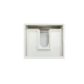 Тумба с раковиной Эстет Dallas Luxe 140, 3 ящика, белый. Фото 3