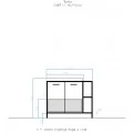 Комплект мебели Style Line Лофт 80/100 бетон. Фото 3