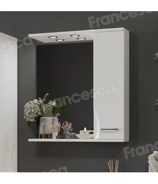 Акция! Зеркало-шкаф Francesca Альта 65 (правый)