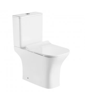 Унитаз-компакт Alcora Grace LT-2183A-R, безободковый, микролифт