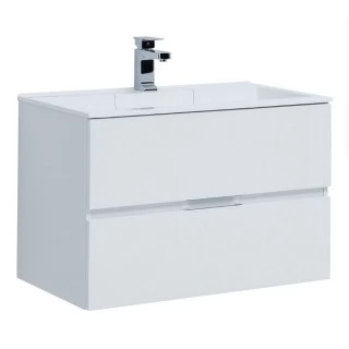 Тумба с раковиной Aquanet Алвита 90 белый