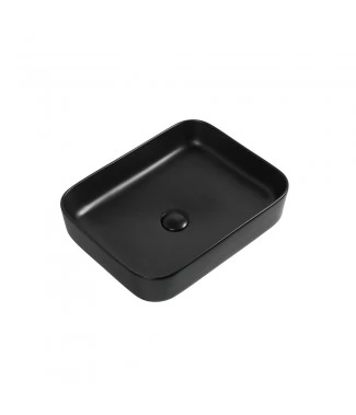 Раковина накладная Aquanet SOUL-1-MB, черный матовый
