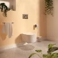 Система инсталляции для унитазов Berges Wasserhaus Novum 040222 с кнопкой R2 смыва, матовый хром. Фото 2