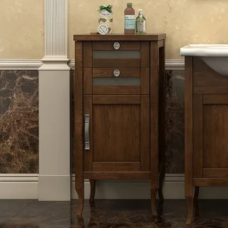 Тумба Opadiris Мираж 45 R, светлый орех