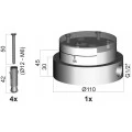 Скрытая часть Paffoni Light LIG030. Фото 1