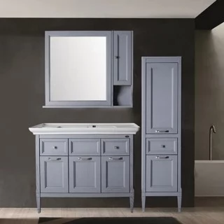 Комплект мебели ASB-Woodline Гранда 105 Grigio