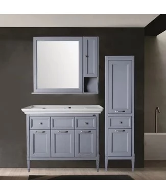 Комплект мебели ASB-Woodline Гранда 105 Grigio