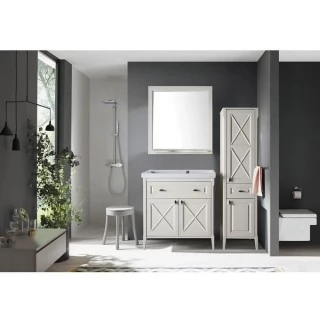 Комплект мебели ASB-Woodline Монте 80 бежевая
