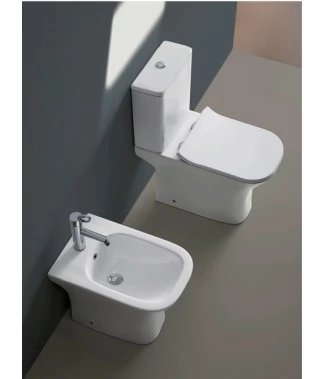 Унитаз напольный безободковый Ceruttispa Vettore 1215 A