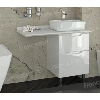 Тумба с раковиной на заказ Francesca Duo Plus 100