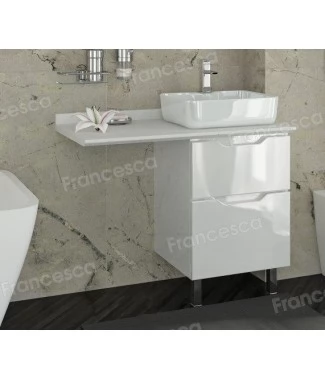 Тумба с раковиной на заказ Francesca Duo Plus 100