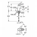 Смеситель Grohe Eurostyle New 32468003 для раковины. Фото 1