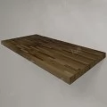 Столешница в ванную из лиственницы 100 (темный) - распродажа. Фото 2