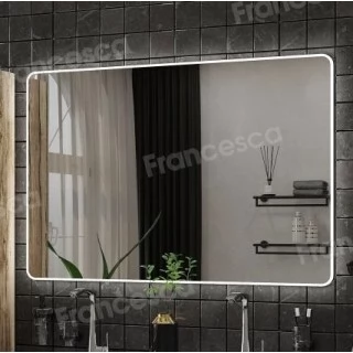 Зеркало на заказ Simple Terra 1200*800 (LED-подсветка, сенсор на взмах руки)