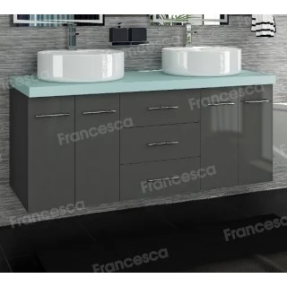 Тумба с раковиной на заказ Francesca Монреаль 150