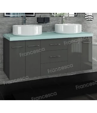 Тумба с раковиной на заказ Francesca Монреаль 150