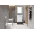 Тумба с раковиной ASB-Mebel Орхидея 60 белая, северное дерево. Фото 3