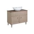 Комплект мебели ASB-Woodline Риола 100 капучино. Фото 3