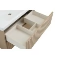 Тумба с раковиной ASB-Woodline Риола 80 капучино. Фото 2