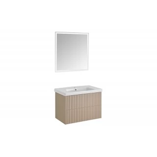 Комплект мебели ASB-Woodline Риола 80 капучино