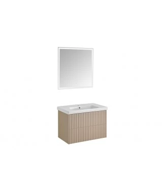 Комплект мебели ASB-Woodline Риола 80 капучино