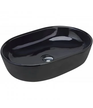 Раковина beWash Bogen 88601006 60 см без отверстия, черная