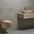 Унитаз подвесной beWash Bogen 88303673 с микролифтом, бежевый. Фото 1