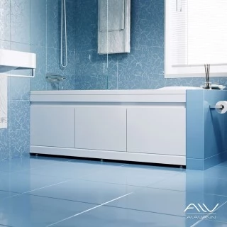 Экран Alavann Soft откидной МДФ 170 см белый