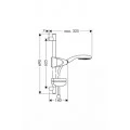 Душевой гарнитур Hansgrohe Raindance E 100 3jet 27883000. Фото 1