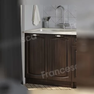 Шкаф под мойку Francesca Империя 80 (2 двери) венге