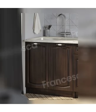 Шкаф под мойку Francesca Империя 80 (2 двери) венге