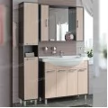 Шкаф-зеркало Francesca Eco 100 дуб-венге. Фото 3