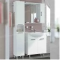Шкаф-зеркало Francesca Eco 75 белый. Фото 1