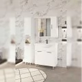 Шкаф-зеркало Francesca Eco 80 белый. Фото 1