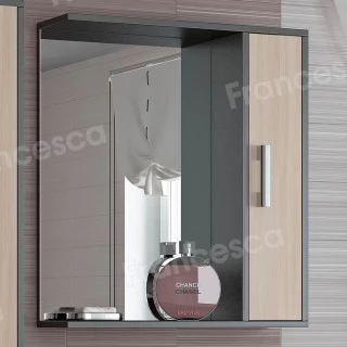 Шкаф-зеркало Francesca Eco 65 дуб-венге
